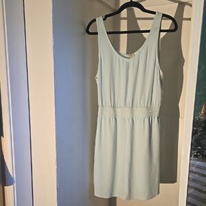 Wilfred Blue Sheath Mini Dress Sleeveless